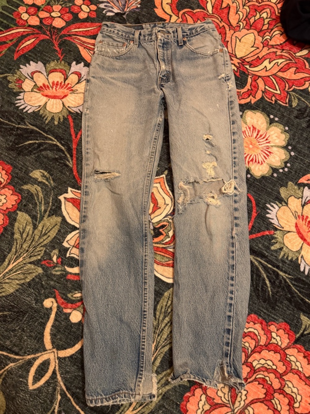 👖 Levi’s 505 Straight Leg Jeans Men’s 30x32 Distressed